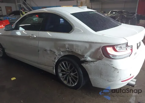 2015 BMW 228I из США, поврежденный, VIN WBA1F5C54FV343426